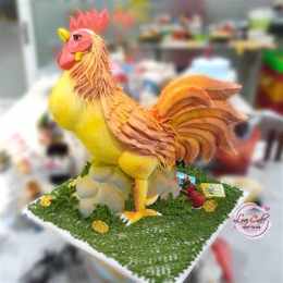 ảnh chụp màn hình bánh kem gà đá