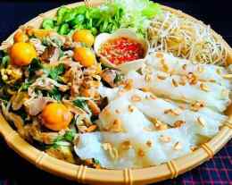 ảnh chụp màn hình bánh ướt lòng gà chip chip đà lạt