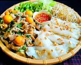 ảnh chụp màn hình bánh ướt lòng gà ngon nhất đà lạt