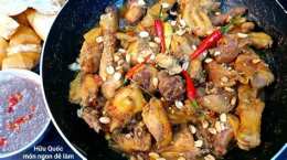 ảnh chụp màn hình cách làm gà đá giả cầy