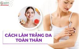 ảnh chụp màn hình cách làm trắng da toàn thân bằng trứng gà