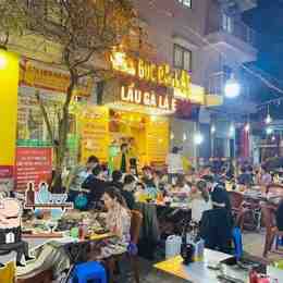 bài đánh giá về góc đà lạt lẩu gà lá é mễ trì 1