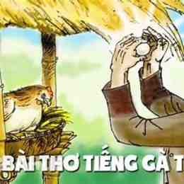 bài thơ tiếng gà trưa đã gợi lại những kỉ niệm gì
