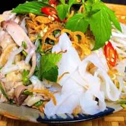 bánh ướt lòng gà ngon ở đà lạt