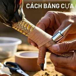 cách băng cựa gà đá
