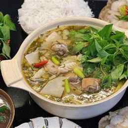 cách làm lẩu gà la é đà lạt