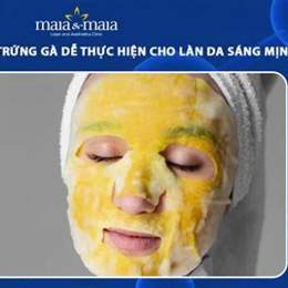cách trị nám da bằng trứng gà