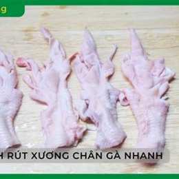 chân gà rút xương đà lạt