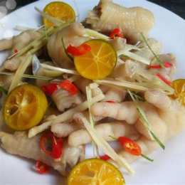 chân gà sả tắc hấp dẫn