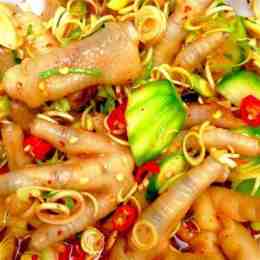 chân gà sốt thái hấp dẫn