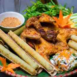 cơm lam gà nướng tây nguyên đà lạt
