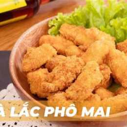 da gà lắc phô mai