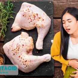 đau dạ dày ăn thịt gà có sao không