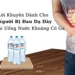 đau dạ dày uống nước có ga được không