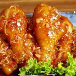 gà chiên nước mắm da giòn