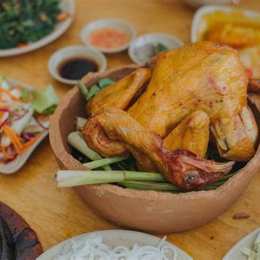 gà đập lu ở đà lạt