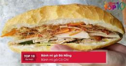 giao diện app bánh mì gà cô chi đà nẵng