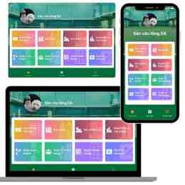 giao diện app bóng đá gà vàng tivi