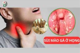 giao diện app cách trị da gà ở cổ