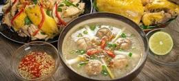 giao diện app cháo gà đà lạt