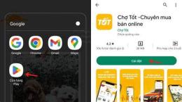 giao diện app chợ tốt, gà đá thủ đức