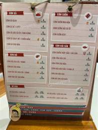 giao diện app cơm gà hồng ngọc đà nẵng