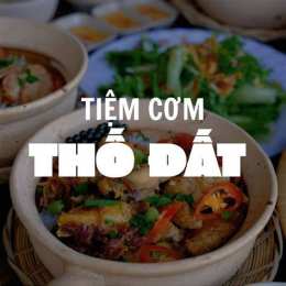 giao diện app cơm gà ở đà lạt