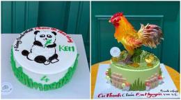 hướng dẫn sử dụng bánh kem hình con gà đá