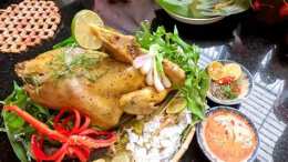 hướng dẫn sử dụng cách làm gà hấp muối da giòn
