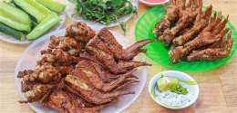 hướng dẫn sử dụng chân gà nướng hai còi đà nẵng