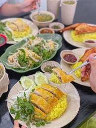 hướng dẫn sử dụng cơm gà gia trần đà nẵng