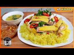 hướng dẫn sử dụng cơm gà tam kỳ đà nẵng