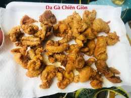 hướng dẫn sử dụng da gà chiên giòn vũng tàu