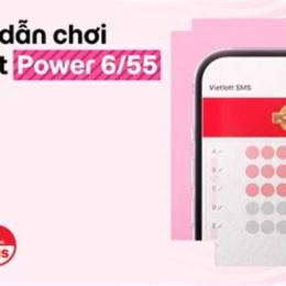 kết quả vietlott power 6/55 gần đây 2026