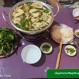 lẩu gà lá é cao phụng đà lạt