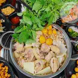 lẩu gà lá é đà lạt 3/4