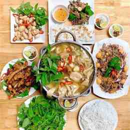 lẩu gà lá e đà lạt