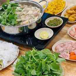 lẩu gà lá é tao ngộ ở đà lạt