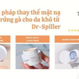 mặt nạ trứng gà dành cho da khô