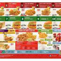 menu gà texas đà nẵng