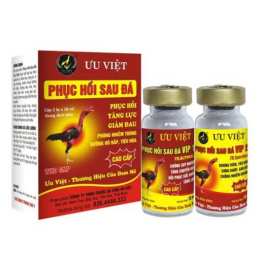 phục hồi gà sau đá