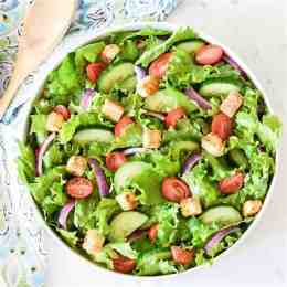 salad đậu gà