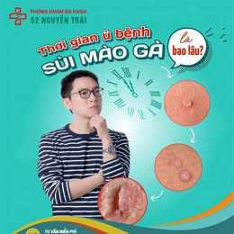 sùi mào gà dương vật giai đoạn đầu