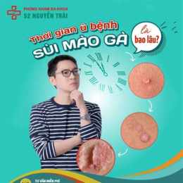 sùi mào gà giai đoạn đầu nữ