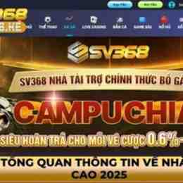 sv368 thương hiệu đá gà