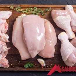 thịt gà để trong ngăn đá được bao lâu