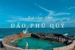 tính năng nổi bật bãi nhỏ gành hang đảo phú quý