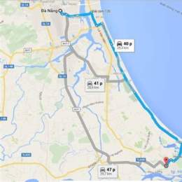 từ ga đà nẵng đến sân bay đà nẵng bao nhiêu km