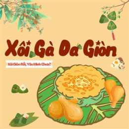 xôi da gà