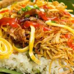 xôi gà xé đà nẵng
